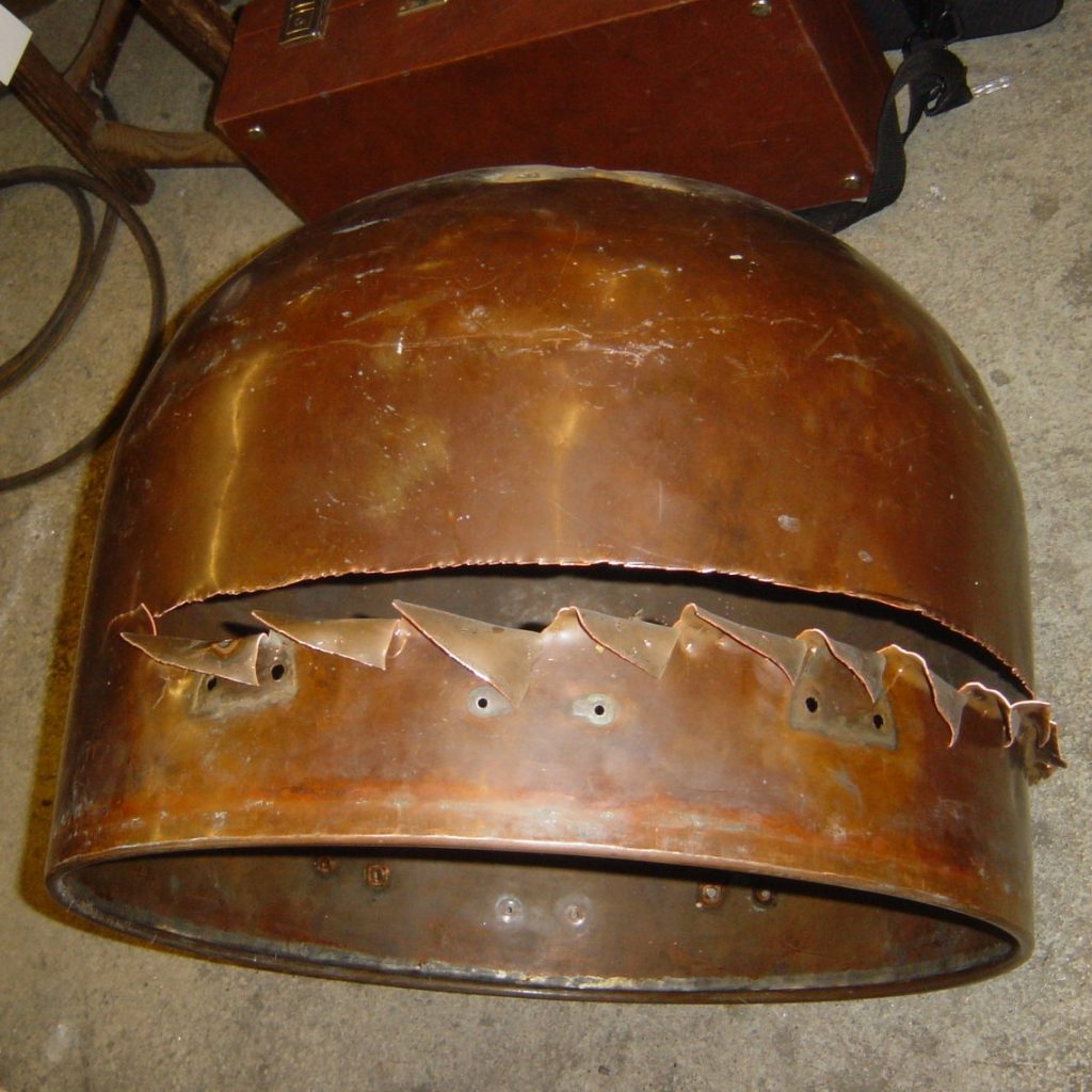 Timpani purchase and conversion Adrian Bending